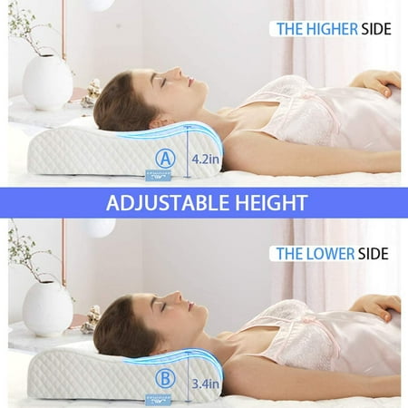 cervical sleepers orthopedic pillowcase contour relief pillows