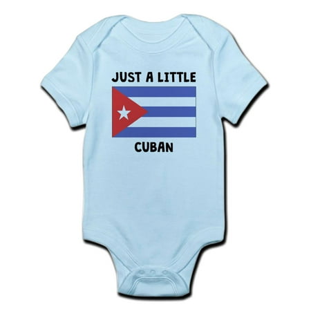 

CafePress - Just A Little Cuban Body Suit - Baby Light Bodysuit