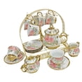 thumbnail image 4 of GROWTH TANK Ceramic And Mug Set Ceramic Tea Cup Set Of 5 Coffee Pot Set Nordic Afternoon Cup rose, 4 of 9