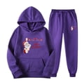 thumbnail image 1 of TIMIFIS Survêtement pour Hommes 2 Pcs à Capuche Ensemble de Sport Décontracté pour Course Jogging - Automne, 1 of 7