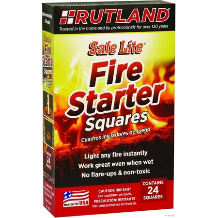 

Safe Lite Fire Starter Squares 24 Squares - 50C
