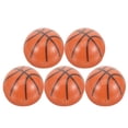 thumbnail image 3 of Raindrops 5Pcs Orange Basketball Shaped Valve Caps Decorative Car Tire Stem Caps Universal Fit, 3 of 8