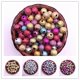 thumbnail image 2 of Cuentas acrílicas redondas esmeriladas para fabricación de joyas, espaciador suelto, accesorios de pulsera DIY, 4/6/8/10/12mm, 2 of 4