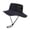 Black, variant on Breathable Wide Brim Boonie Hat for Men Women Under $10 Outdoor Mesh Cap with UPF 40+ Quick Dry Ripstop Fabric Adjustable Chin Strap and Crown Cord Foldable Sun Hat for Travel Fishing Hiking