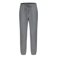 thumbnail image 5 of Hfolob Mens Dress Pants Slim Fit Casual Classic Work New Sports Rope Pulling Breathable Sports Trousers With Pockets, 5 of 5