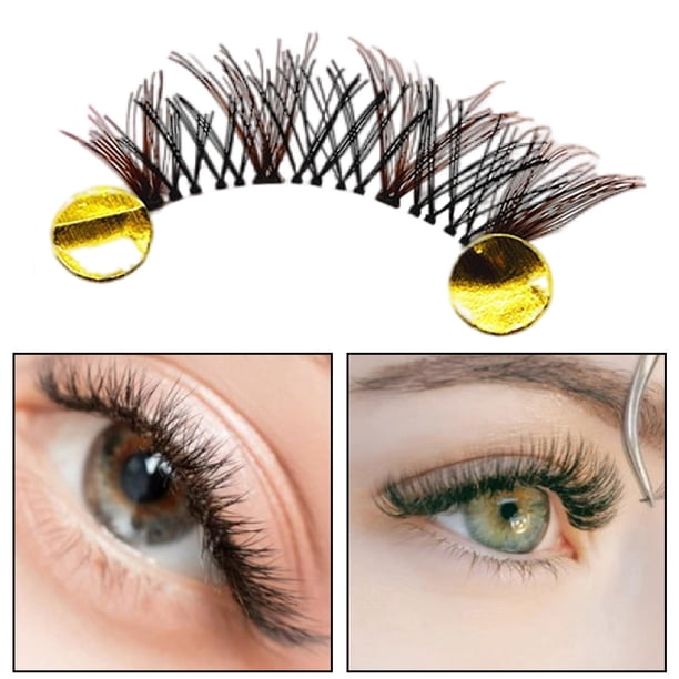 Paquete de pestañas, 10 pares de pestañas postizas 3D, pestañas postizas naturales para mujeres, maquillaje reutilizable, pestañas postizas de exterior exterior exterior Y03 Salvador Pestañas postizas