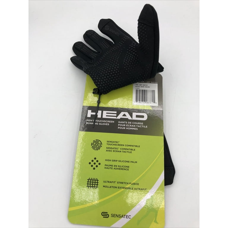 HEAD Men's Ultrafit Touchscreen Running Gloves