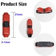 thumbnail image 2 of Connecteurs de Fil Basse Tension, CTRICALVER H Robinet 1 Broche 1 Voie Universelle Compacte H-Forme Sans Bande (12pcs), 2 of 5