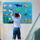 thumbnail image 3 of Juegos de tablero de fieltro Montessori DIY, tableros de juego, juego imaginativo de fieltro para niños pequeños C, 3 of 9