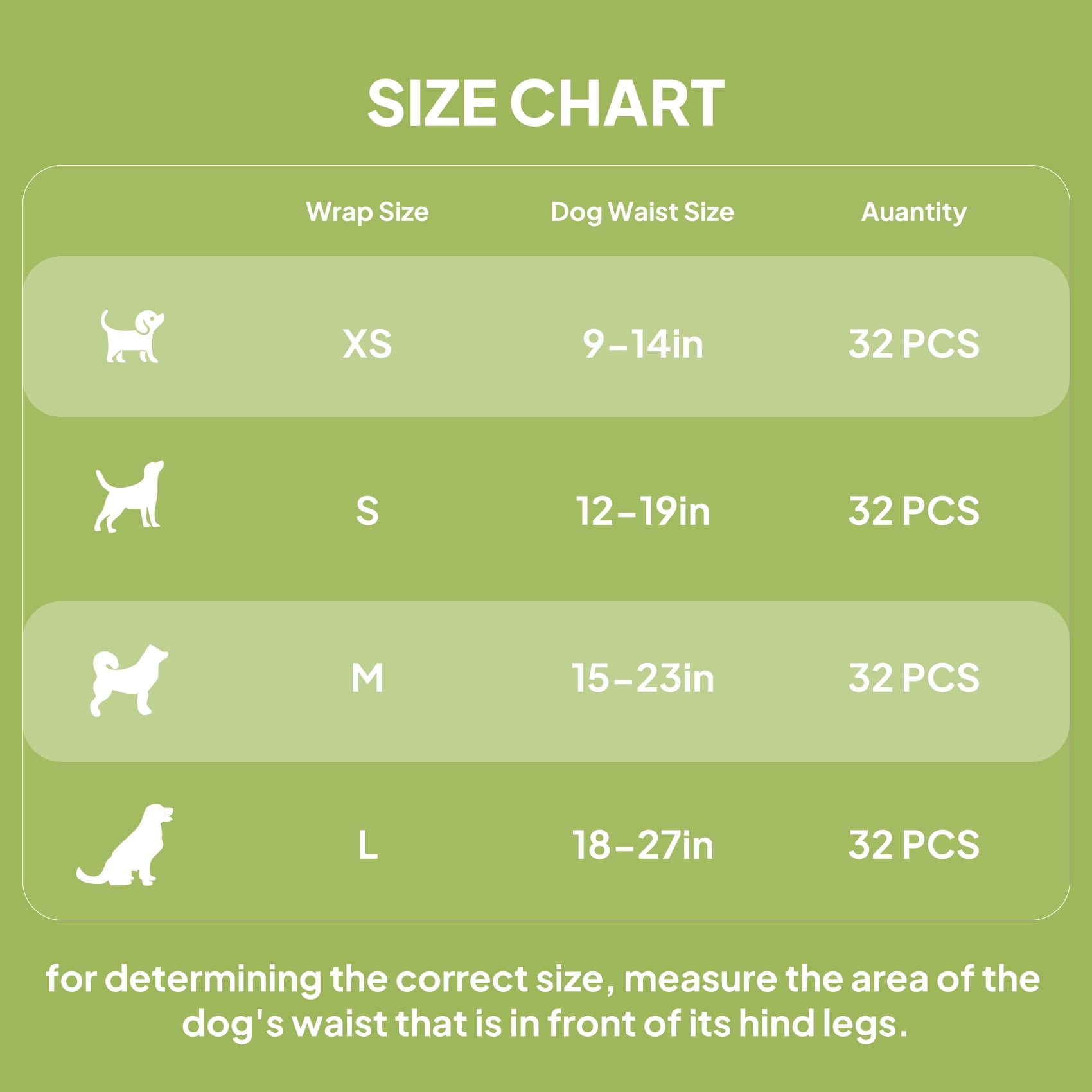 X9 Pet diapers (female)