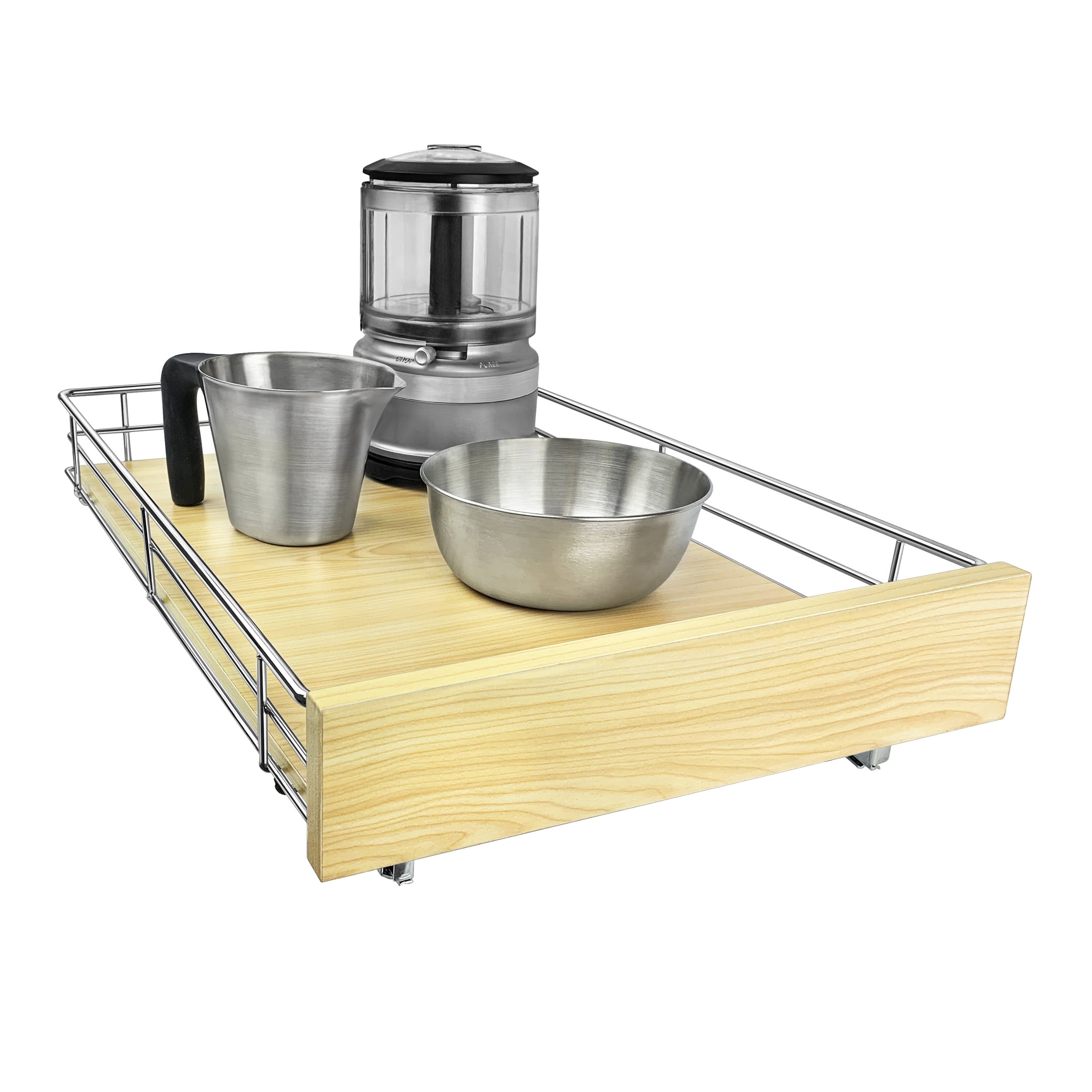 Simplehuman 20 Inch Pull Out Kitchen Cabinet Organizer Heavy Gauge Steel Frame Com Simplehuman 20 Inch Pull Out Kitchen, Simplehuman 20 Inch Pull Out Kitchen Cabinet Organizer