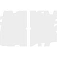 thumbnail image 4 of 22"W x 14 5/8"H x 1"ID x 7 3/4"C x 1"P Novo Architectural Grade PVC Contemporary Ceiling Medallion, Two Piece, 4 of 11