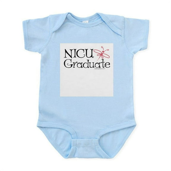 CafePress - NICU Graduate (Dfly) Infant Bodysuit - Baby Light Bodysuit