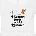 thumbnail image 4 of Inktastic Multiple Sclerosis MS Research Girls Toddler Dress, 4 of 5