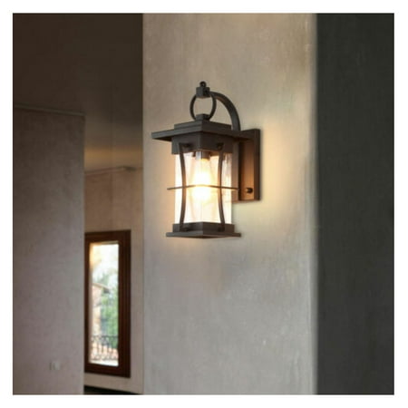 

WANCQ Outdoor Porch Light Rustic Wall Sconce Lantern Entryways Garden Lamp Waterproof