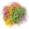 Northeast Home Goods Multicolor Satin Ribbon Easter Grass Basket Filler Gift Wrapping, 1.5 Oz Bag