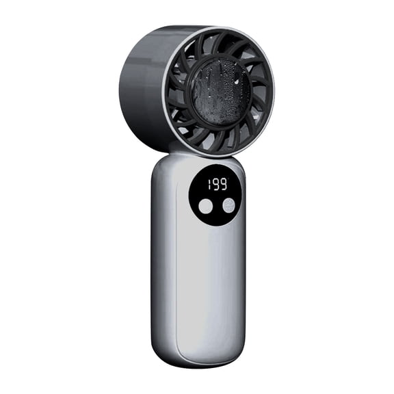 Personal Cooling Fan Umbrella Clip Fan USB Folding Handheld Mini Fan Misting Fan for Travel Outdoor Use