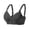 Black, variant on SRZYMJ Bra for Women Comfort Thin Support Wireless Up Bra for Everyday Wear and Effortless Lift