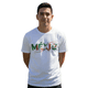 thumbnail image 1 of Playera Blanca Unisex Estampada México Con Balón De Futbol, 1 of 4