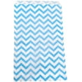 thumbnail image 4 of 20 Qty 4" x 6" Decorative Flat Paper Gift Bags - Blue Chevron Pattern on White Kraft Bags - for Sales/Treats/Parties Cookies/Gifts - N'icePackaging, 4 of 8
