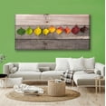 thumbnail image 2 of Cuadro Canva Hojas De Arboles 50X100 cm Pixtreats, 2 of 4