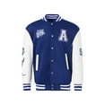 thumbnail image 3 of Aunavey Varsity Jacket Women Girl Vintage Relaxed Casual Fit Button Down College Baseball Coat, 3 of 8