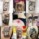 thumbnail image 2 of Anime JoJo's Bizarre Adventure Stone Ocean Tatuajes Temporales De Dibujos Animados JOLYNE Jotaro Calcomanía De Arte Corporal Impermeable Falso Tatuaje Adhesivo, 2 of 3