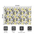 thumbnail image 5 of Yellow Lemon Fruit Berries White Pattern Door Rugs,Washable Non Slip Door Mats Indoor,Decorative Door Mats,Entry Mat Indoor for Entrance,Bedroom,Kitchen,Bathroom,20"x32", 5 of 6