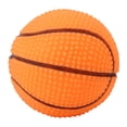 thumbnail image 2 of 1 pelota de entrenamiento para mascotas con sonido para masticar, juguete chirriante para cachorros (baloncesto), 2 of 14