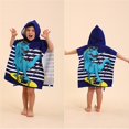 thumbnail image 1 of (sirena) Toalla de baño para niños, Toalla de playa para niños Patrones lindos Poncho de baño para niños Capa para niñas, niños y salidas de baño para niños, 1 of 4