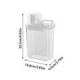 thumbnail image 2 of Clear Airtight Food Storage Containers Airtight Large Dry Food Storage Containers With Pouring Spout For Flour And Cereal, 2 of 8
