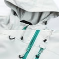 thumbnail image 6 of Yungyresw Hooded Outdoor Jacket Windproof Windbreaker Jacket Full Zipper Lightweight Multi-Pocket Casual Full Zip Jacket for Outdoor Sports Hiking, 6 of 9