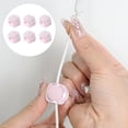 thumbnail image 2 of 6PC Cable Organizer Clips - Strong Adhesive, Hidden Phone Charging Holder, for Home/Car/Desk - 2024 New Design, Material, 2 of 6
