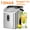 Stainless Steel Silvery（Nugget ice）, variant on 26 Lbs/24 H Bullet Ice Maker or 35 Lbs/24 H Nugget Ice Maker | Soft Chewable Ice, Pebble Portable Ice Machine, Stainless Steel Silver, BIBEARBIBEAR Brand, 0.26-2.64gal Capacity, 115V Power Supply