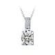 thumbnail image 2 of Collar de diamantes con colgante de circonita, elegante y con estilo, para mujer., 2 of 9
