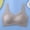 c02Gray, variant on JGGSPWM Womens Seamless Push Up Bras No Underwire Full Coverage Anti Sagging Comfortable Bras Wide-shouldered Beautiful Back Bra Brown Free Size