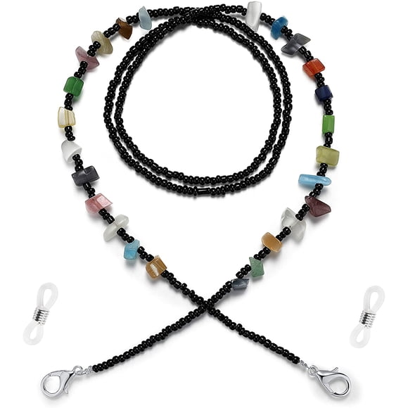 Eyeglass Chain Strap Holder Cord Fashion Eyewear Retainer Crimmy Reading Eyeglass Necklace