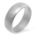 thumbnail image 1 of Matte Silver Wedding Band, 1 of 1