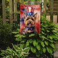 thumbnail image 2 of Norwich Terrier Patriotic Garden Flag 11.25 in x 15.5 in, 2 of 5