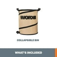 thumbnail image 2 of Worx WA0030 Landscaping 26-Gallon Spring Bucket Yard Bag # WA0030, 2 of 6