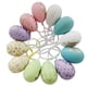 thumbnail image 1 of 12 Piezas de Adorno de huevo de Pascua Sunnimix Coloridos con cuerda DIY Manualidades Estilo B, 1 of 8