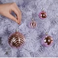 thumbnail image 5 of Prextex Christmas Tree Ornaments - Pink Christmas Ball Ornaments Set for Christmas, Holiday, Wreath & Party Decorations (36 pcs - Small, Medium, Large) Shatterproof, 5 of 5