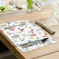 thumbnail image 7 of CounterArt "Countryside Roosters" 4-Pack Reversible Tabletop Placemats, 7 of 7