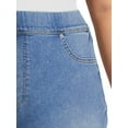 thumbnail image 5 of Terra & Sky Women's Plus Size Pull On Jegging Jeans, 28” Inseam, 5 of 5