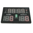 thumbnail image 4 of Marcador digital de baloncesto, marcador de baloncesto de 11 posiciones Marcador digital de mesa Marcador de baloncesto con pilas Instalación sin esfuerzo, 4 of 8