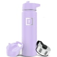 thumbnail image 1 of Botella de agua IRON °FLASK para acampar y senderismo, 650 ml, color lavanda, 1 of 8