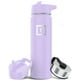 thumbnail image 1 of Botella de agua IRON °FLASK para acampar y senderismo, 650 ml, color lavanda, 1 of 8