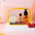 thumbnail image 4 of Bolso cosmético de gran capacidad, bolsa de almacenamiento impermeable de pvc, 4 of 5