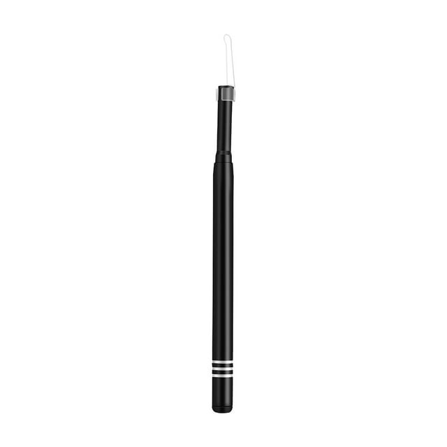 keepw Smart Ear Pick Portable 6 LED Handheld Replacement IP67 Waterproof 640x480 Household Earpick Earwax Remover Cleaning Tool Black