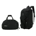 thumbnail image 3 of Bolsa de viaje deportiva multifuncional | Bolsa de lona portátil y de hombro | Tela Oxford impermeable | Separación en seco y húmedo | Compartimento para zapatos | Para el entrenamiento de natación, 3 of 9
